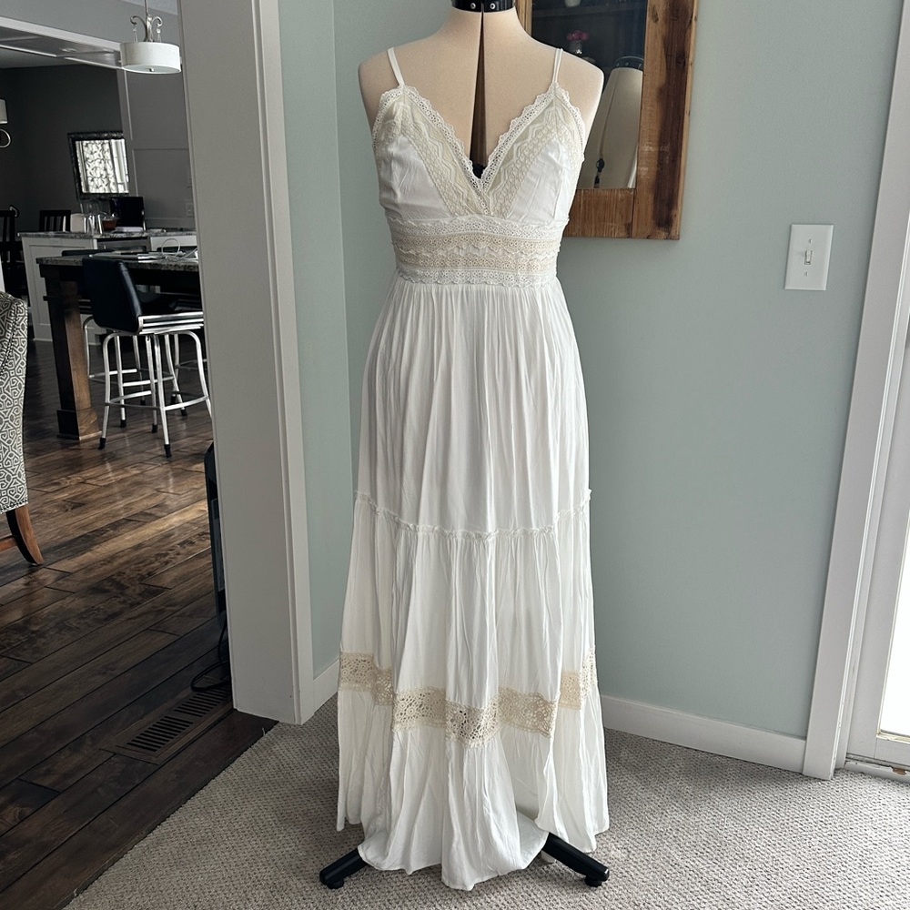 Solitaire Swim Maxi Dress